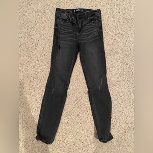 Hollister Black High Rise Super Skinny Jeans